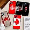 Canada Canadian Flag Phone Case For iPhone 13 11 12 14 15 16 Pro Max 7 8 Plus X XS XR 12 13 Mini Bumper Cover