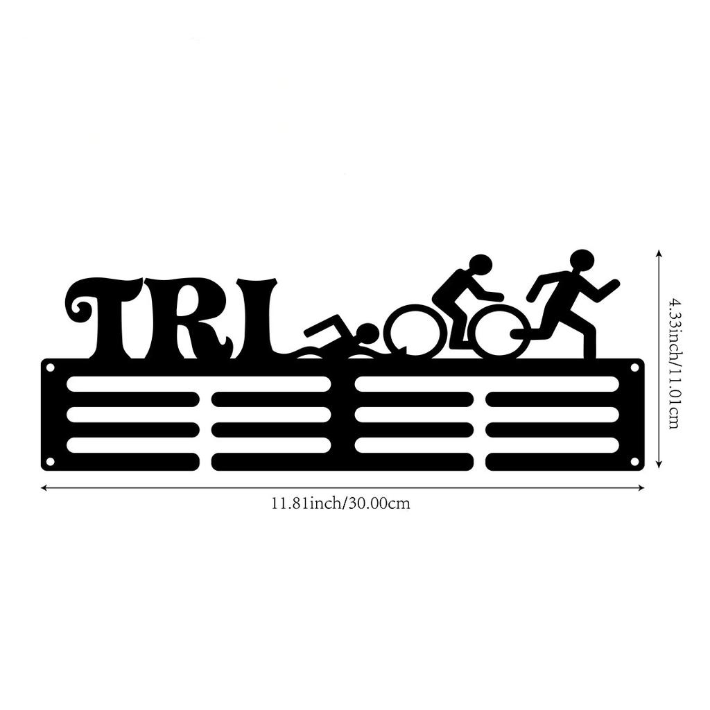 1Pc Rhythmic Gymnastics Medal Hanger Display Female Sports Medal Display Rack Wall Mount Ribbon Display Holder For 40+ Awards