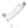 Penis Sleeve Silicone Vibrating Men Wireless Remote Control Penis Vibrator Sleeve Penis Enlargement Condoms Ten Frequency Simula