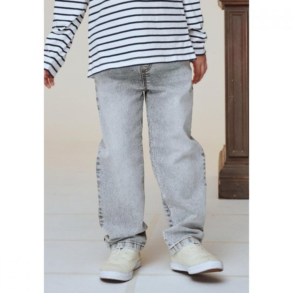 The Coffee Bean   Tea Leaf Gray Washing Straight Denim Ba11pt02gy 165