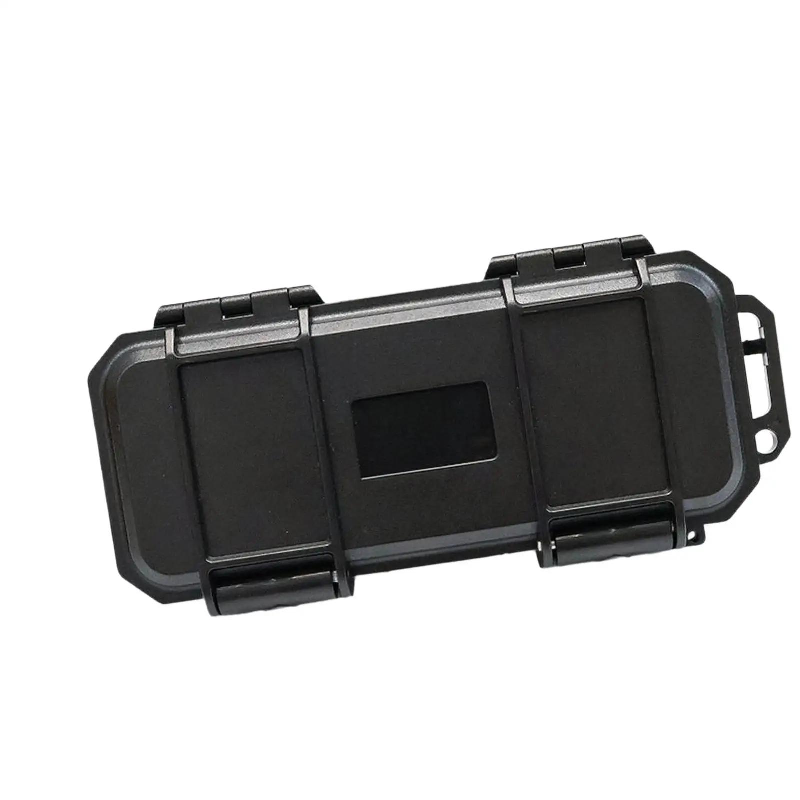 

Everyday Carry Tool Storage Box Water Resistant for Small Electronic Devices Multifunctional Protective Knife Case Shockproof чорний
