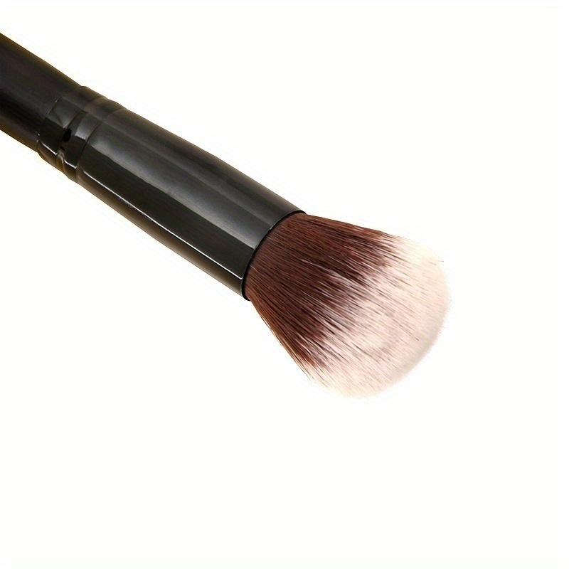 Professional 1 Pcs Black Wooden Handle Beauty Face Brush Foundation Brushes Single Up Brush Tools