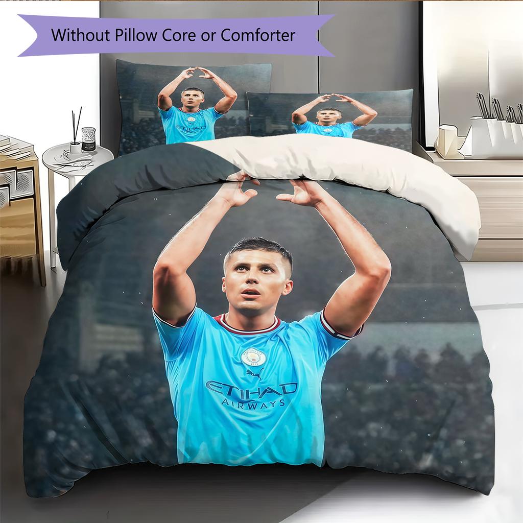 Rodri Pattern Bedding Home Decoration Birthday Gift (1 * Duvet Cover + 2 * Pillowcase, Without Core)