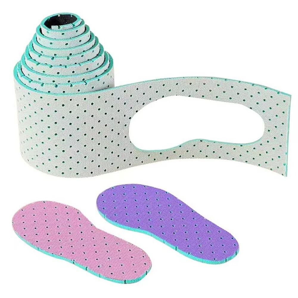 1Pcs Double Sided Available DIY Cuttable Insoles Universal Shoe Inserts New Soft Shoes Pad