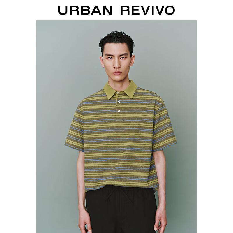 UR Men s Retro Striped Short-Sleeve T-Shirt S