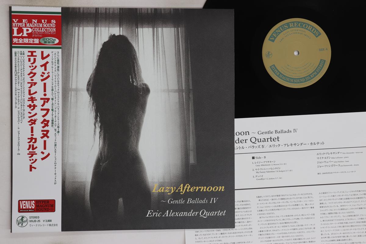

LP Record ERIC ALEXANDER - Lazy Afternoon - Gentle Ballads IV VHJD25 VENUS 2009 Japan Obi Jazz Used