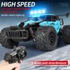 1:16 20KM/H RC Car With LED Light 2.4G High Speed Off-Road Climbing 2WD Remote Control Car Toy Gifts for Boys Girls Kids