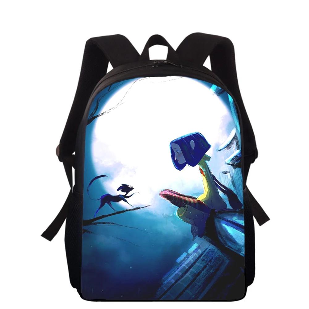 Coraline The Secret Door 3D Print Kids Backpack Primary School Bags for Boys Girls Back Pack Students School Book Bags