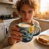 Coffee Mug 13-Ounce Dishwasher Drinkware Famous Painting Mugs for Milk Cocoa Wine Juice Beer Kitchen Cafe Restaurant Home
