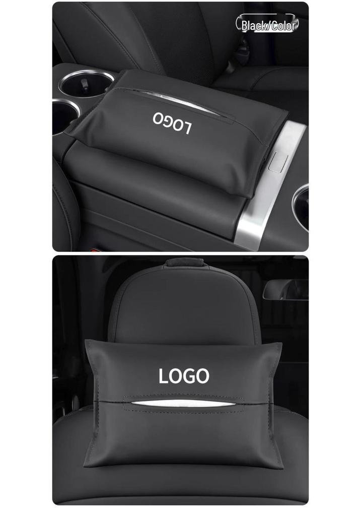 Haima Car Tissue Box Bag - Leather Headrest Pull-Out for 7X, 8SM, 3S, 5 Familia, Xing Models