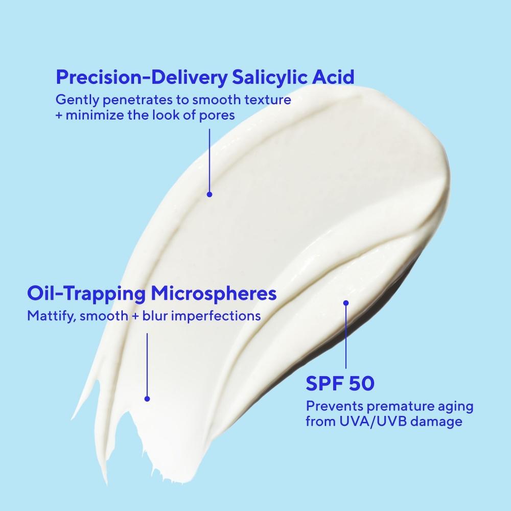 Murad Superactive Mattifying Oil + Porenkontrolle Feuchtigkeitscreme LSF 50 Salicylsäure 50 ml
