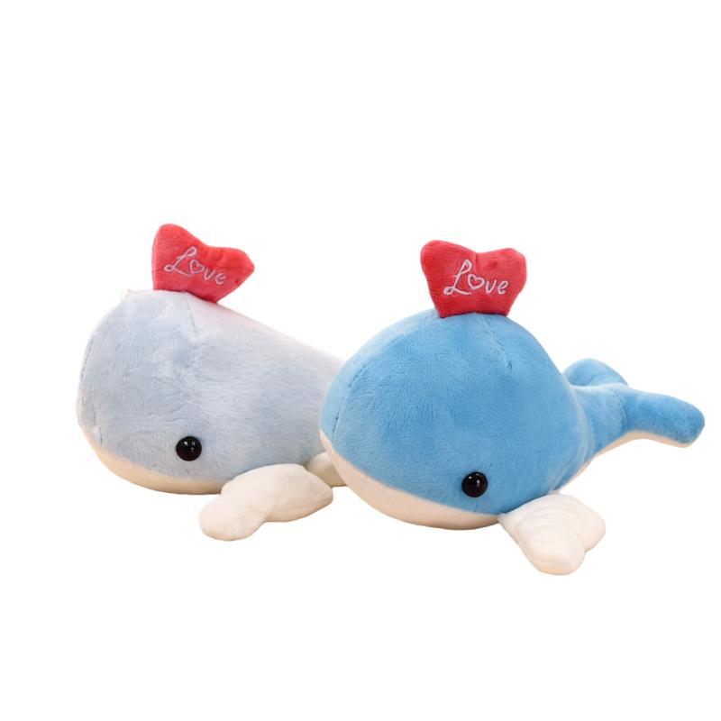 Cute plush toy Children's Day gift whale simulation rag doll doll small doll cute doll