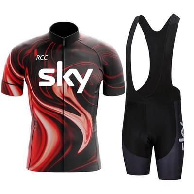 2026 RCC SKY Conjunto de Maillot de Ciclismo Verano Manga Corta Transpirable Ropa de Bicicleta Ciclismo Maillot Ropa Ciclismo Uniforme Traje
