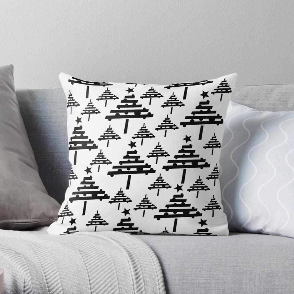 Merry Christmas Snowman Decoration Home Pillowcase Cushion Cover 50X50Cm Autumn Nordic 40X40Cm Modern Living Room Sofa Bed