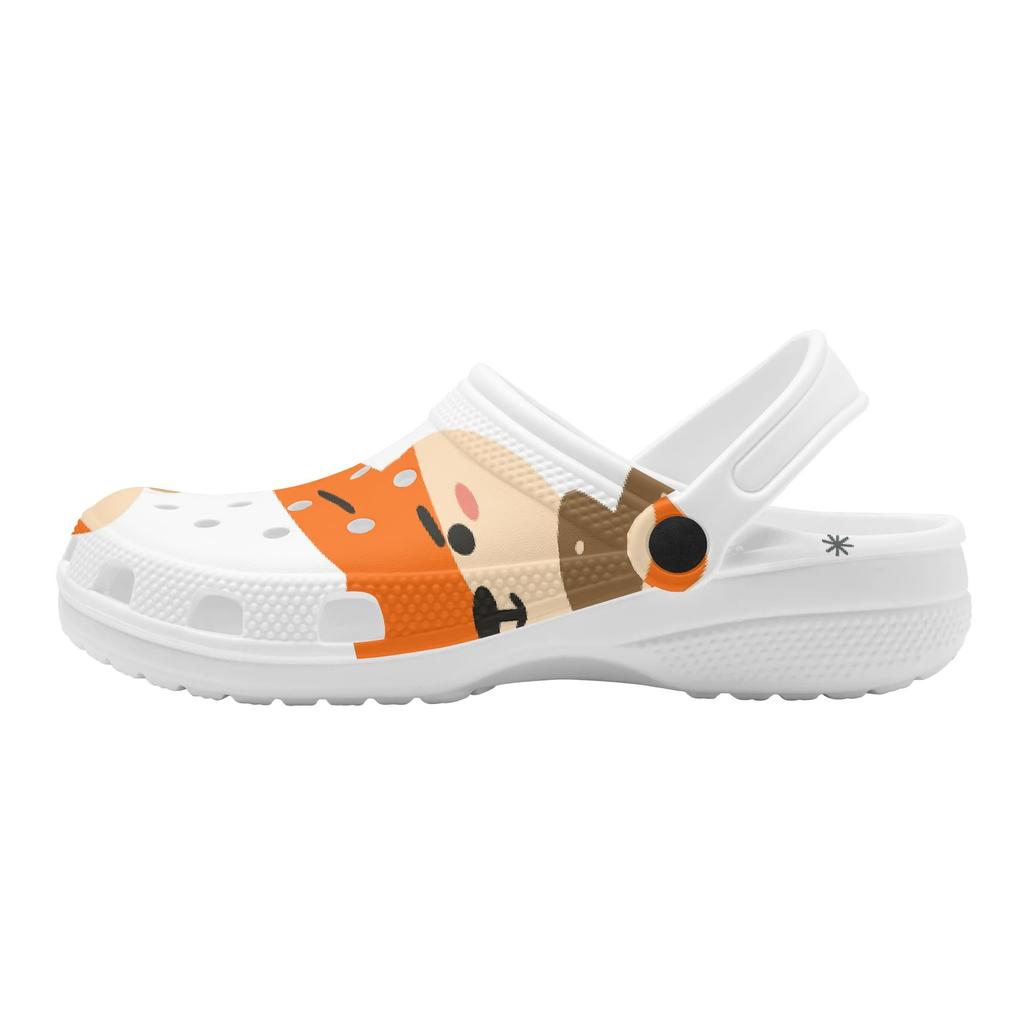 Women Men Pattern Printed EVA Clogs Easy Clean Soft Sole Slip On Garden Shoes Beach Pool Bathroom Home Daily Shoes Easy Clean Wear