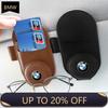 For BMW Leather Car Glasses Clip Sun Visor Multi-function Sunglasses Clip Car Styling For BMW M Performance M3 M5 M6 F20 F10 F13