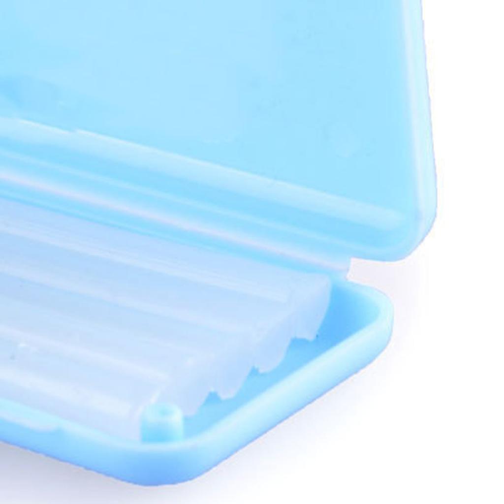 20PCS Teeth Dental Wax Healthy Portable Comfortable Stimulation Relief Orthodontic Wax for Braces Aligners Wearer