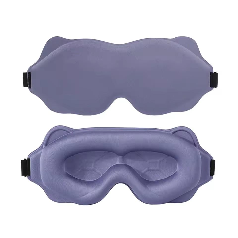 6D Sleeping Mask Block Out Light Sleep Mask For Eyes Soft Sleeping Aid Eye Mask for Travel Eyeshade Night Breathable Slaapmasker