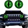 1 Paar Autoscheinwerferaufkleber, selbstklebend, wasserdicht, lustige 3D-Augen, Scheinwerferaufkleber, Autofenster-/Stoßstangen-Dekorationsaufkleber