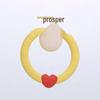 Silicone Baby Teether Set: Giraffe, Round Ring & Little Deer Toys