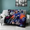 Cole Palmer Print Flannel Blanket High Quality Warm Comfortable Cover for All Seasons Perfect for Gifts Home Decor