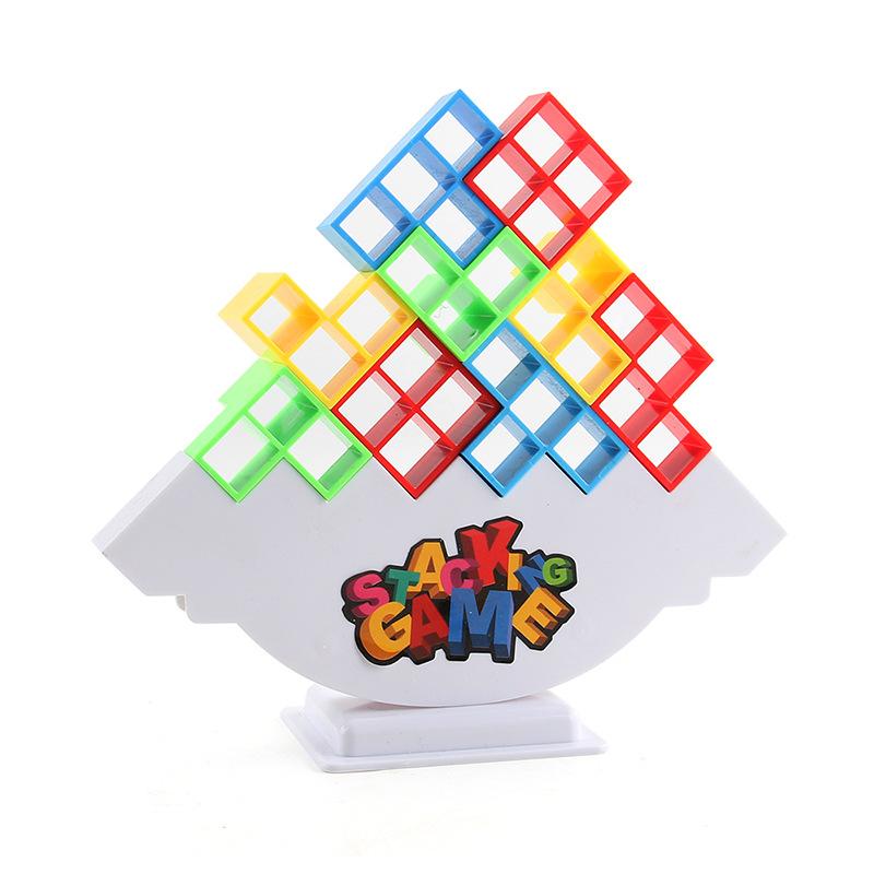Supply Science And Education Puzzle Russian Stacking Music Balance Building Block Stacking High Rocking Music Parent-Child Interactive Board Game