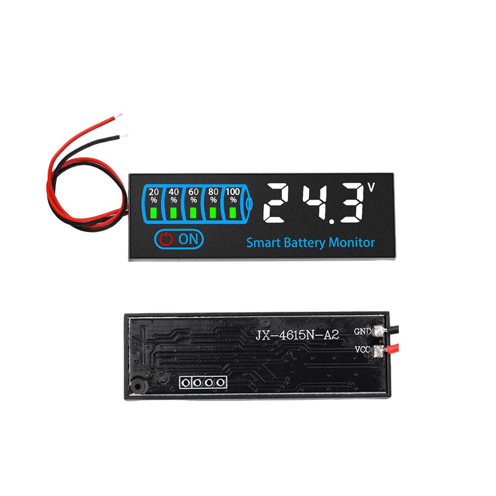 3S-14S DC7-55V Battery Level Indicator 12V 24V 36V 48V 18650 Lipo Lithium Battery Capacity Board Voltage Battery Charging Tester