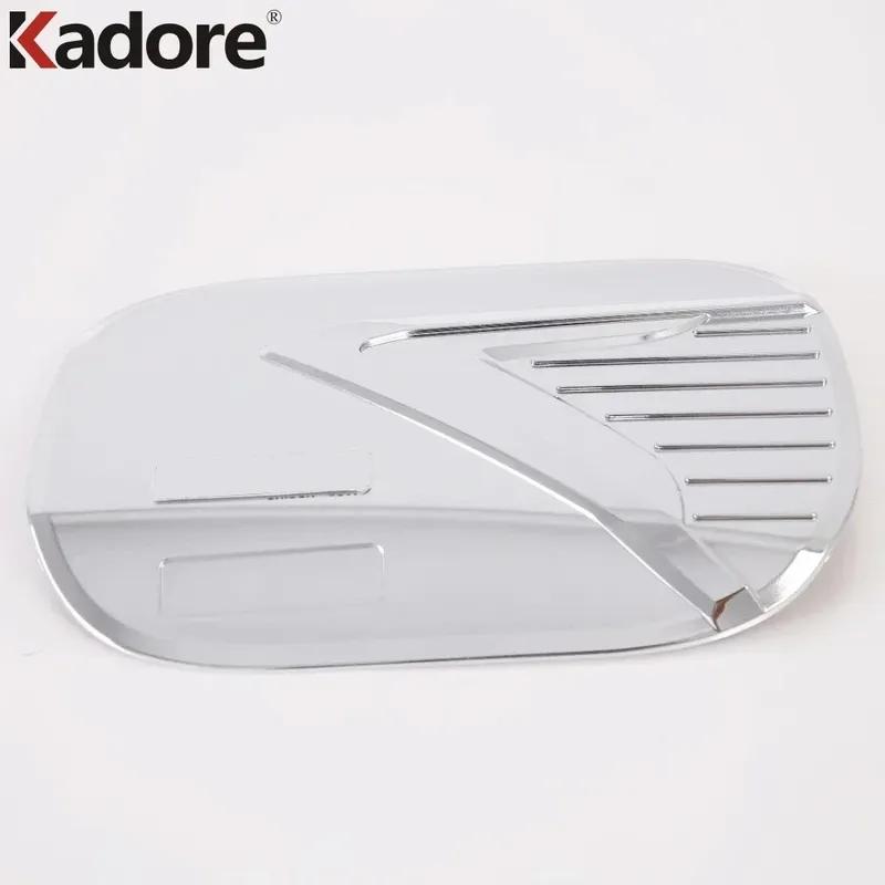 Car Gas Fuel Tank Cover Trim For Hyundai Palisade     2024 Carbon Fiber Oil Filler Cap Frame Overlay Accessories