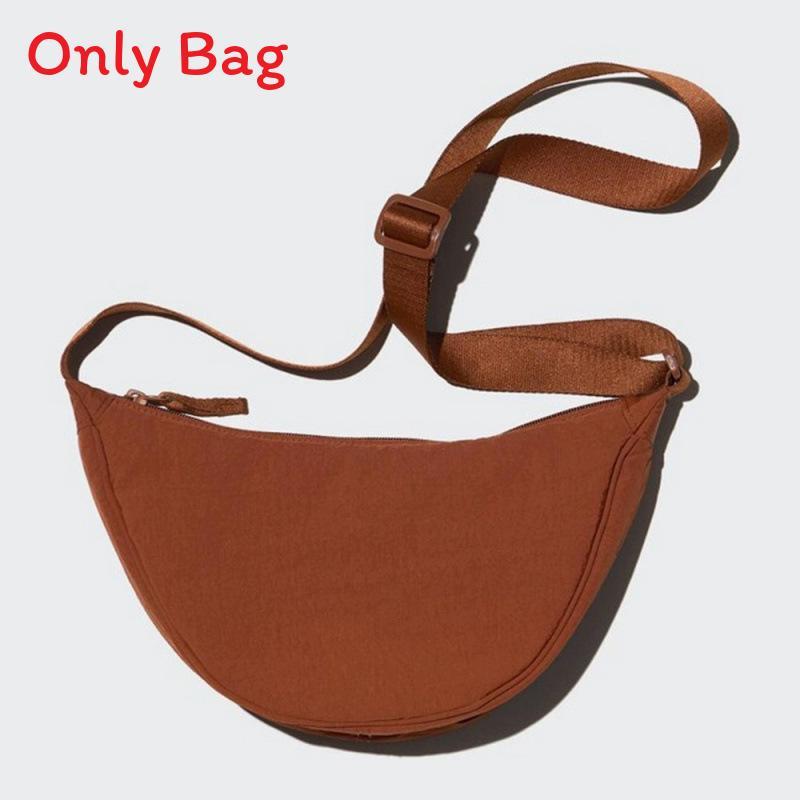 Piccola Borsa a Tracolla in Tessuto Oxford per Donna con Chiusura a Zip e Tasca per Carte per Uso Quotidiano