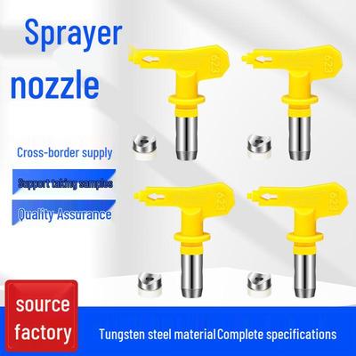 High-Pressure Airless Paint Sprayer Nozzle for Latex and Oil Paints