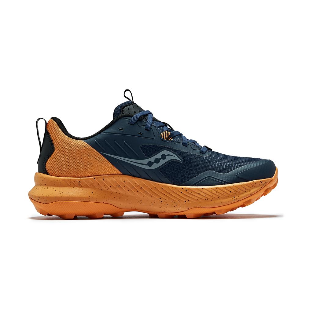 Saucony Blaze Tr Comfortable Durable Low Top Running Shoes Men Sneakers Deep-Blue Orange S20845-214
