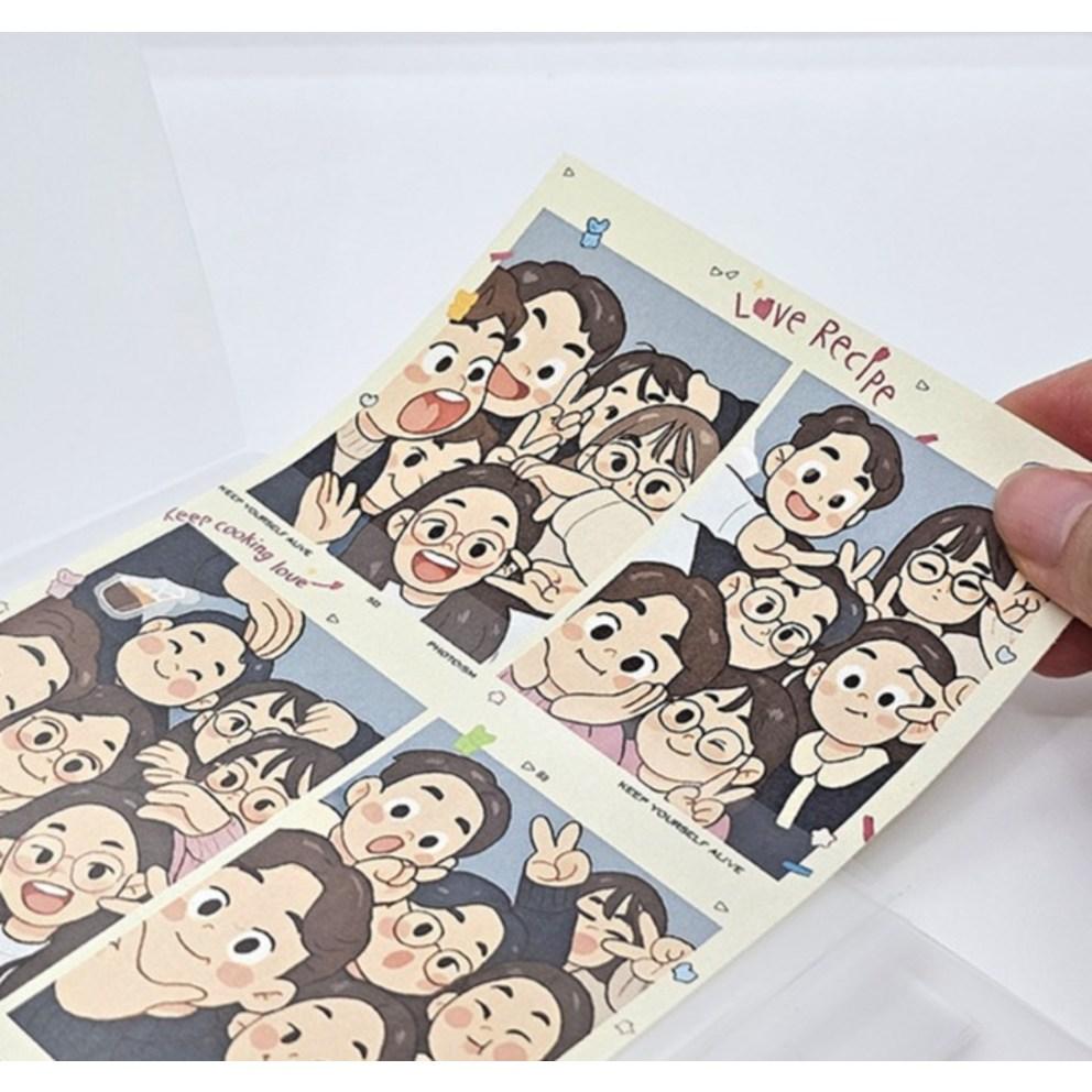 Idoo Semi-transparent 4-cut Photo Album