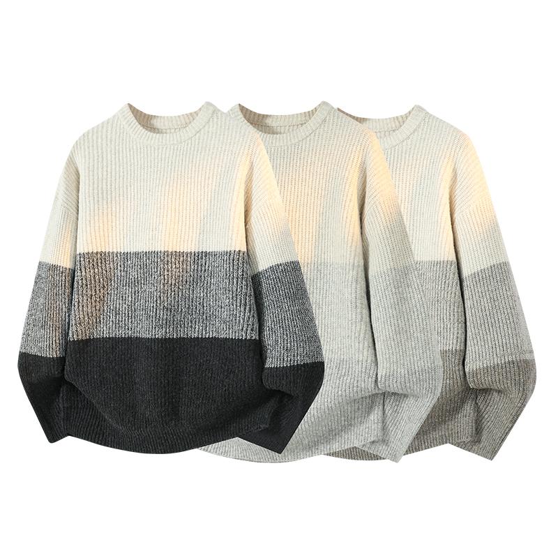 Autumn And Winter Sweaters For Men's Couples, Loose And Casual Men's Knitted Sweaters, Men's Long Sleeved Knitted Sweaters