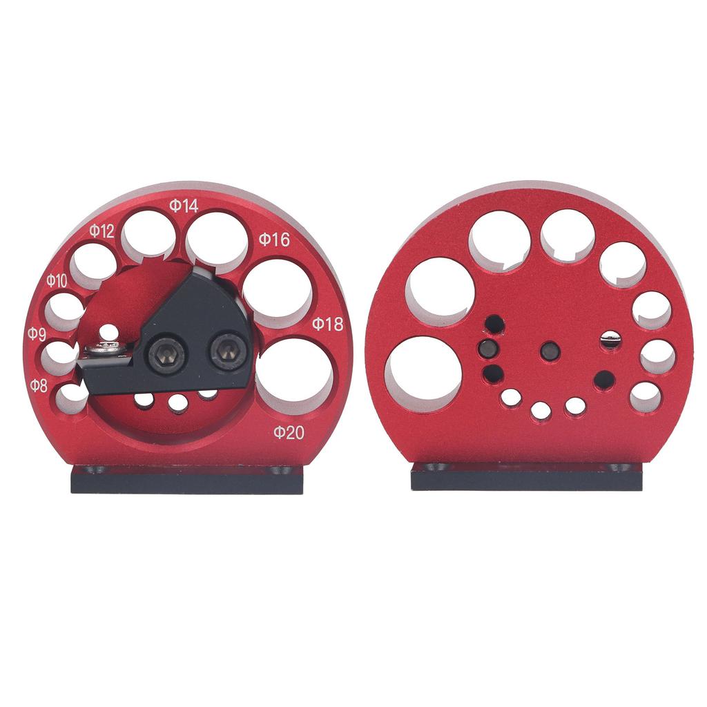 Dowel Cutter Plate Dowel Maker Round Incisive Cemented Carbide Blade Aluminum Alloy Body 8 To 20mm for Woodworking