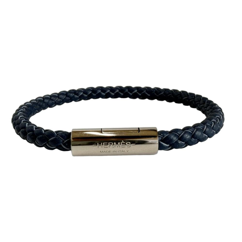 Used HERMESbracelet Leather/metal Unisex