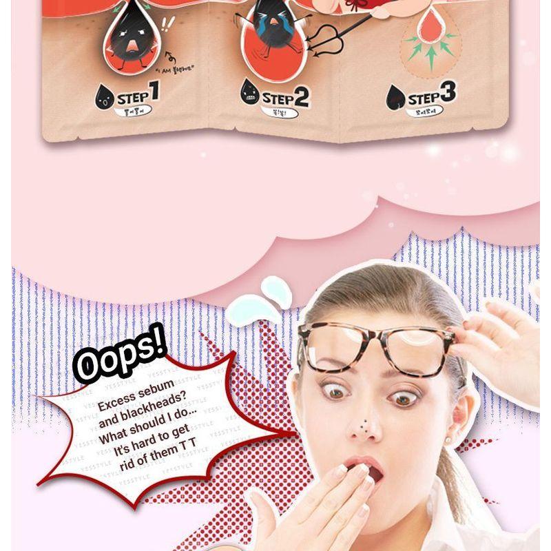 Elizavecca - Black Head Solution 3 Step Kit