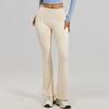 Womens Pants Casual Pants With Pockets Pull Flare Slacks High Waist Stretchy Trousers