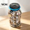 Visible Coin Bank for Teens Digital with Intelligent Counting, Safety Padlock ABS Transparent Durable Container Savings Jar, Money Management Box Kids