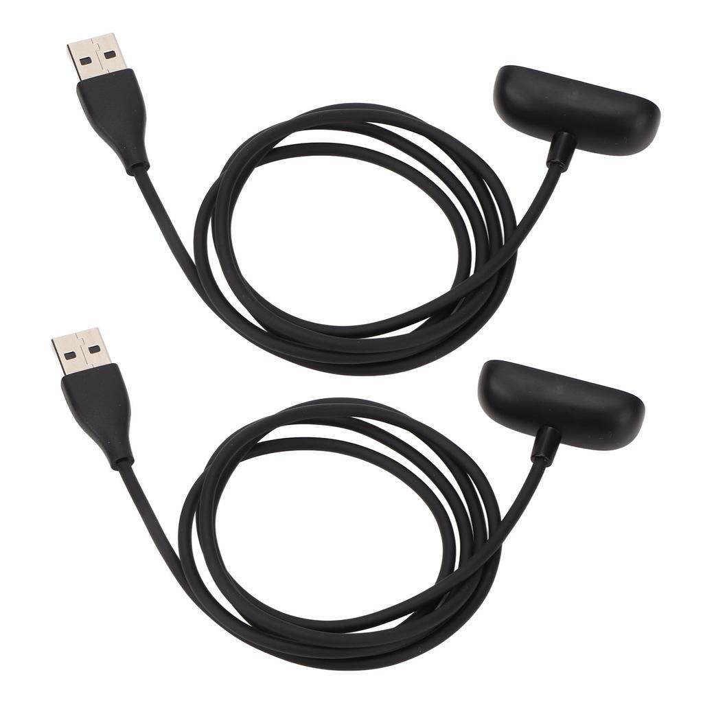 2 PCS Smartwatch Charging Cable for Fitbit Inspire 3 Smart Fitness Bracelet Watch Charger Spare Parts