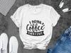Funny Coffee T-Shirt, "I Drink Coffee Then I Exit" Graphic Tee