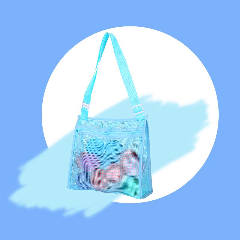 Large Capacity Children's Beach Toy Storage Mesh Bag
