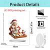 New Christmas Moon Acrylic Desktop Ornament for Home or Office