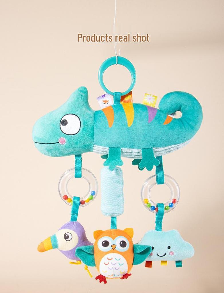 Weaners World Crib & Stroller Hanging Rattle Toy for Infants 0-1 Year - Wind Chime Baby Early Learning Pendant