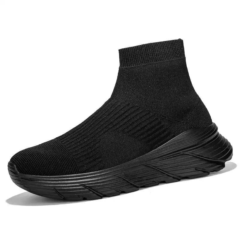 Fashion Without Laces Black Boots For Lady Loafers Pretty Shoes Women Sneakers 46 Sport Loafer'lar Tines Leisure Losfers Outings