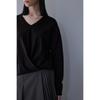 Vov Front Wrap Detail Knit Pullover 7155450004
