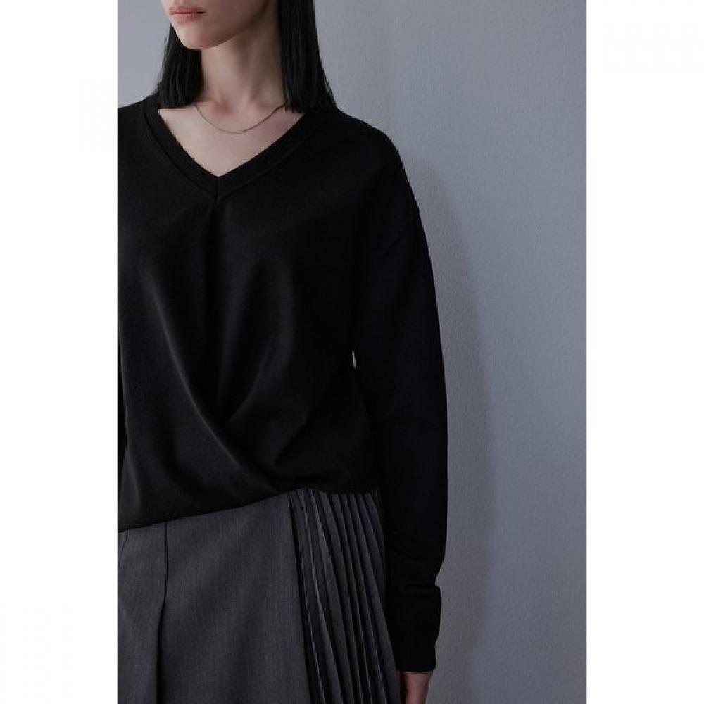 Vov Front Wrap Detail Knit Pullover 7155450004