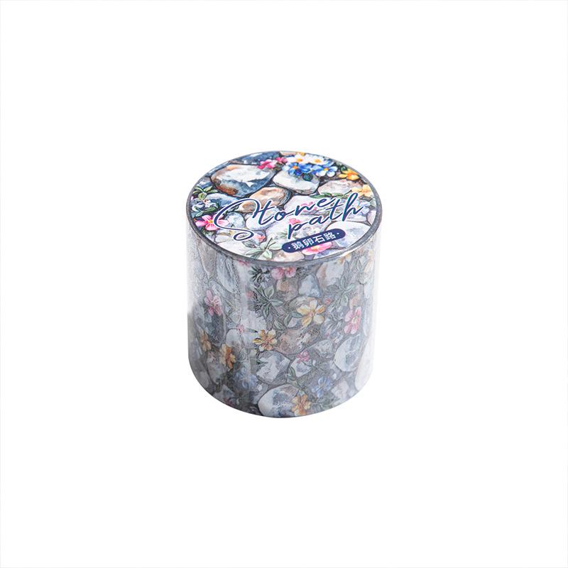 Beautiful Day Stone Path PET Tape: Landscaping Journal Sticker 