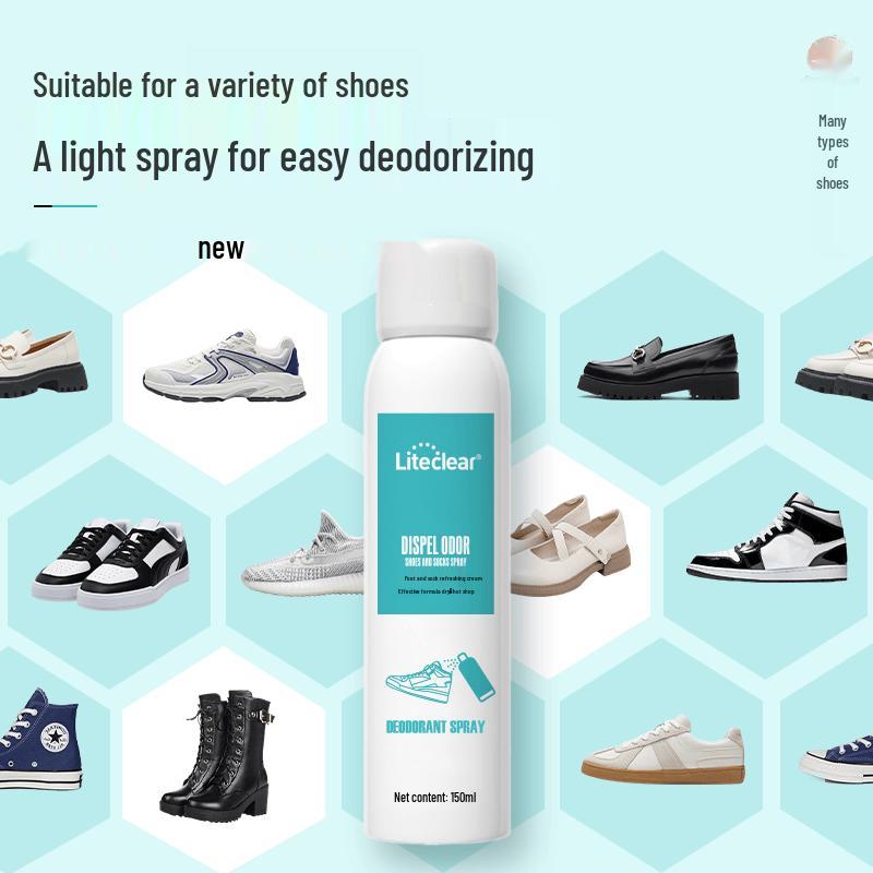 Liteclear Shoe Deodorizer & Sanitizer Spray