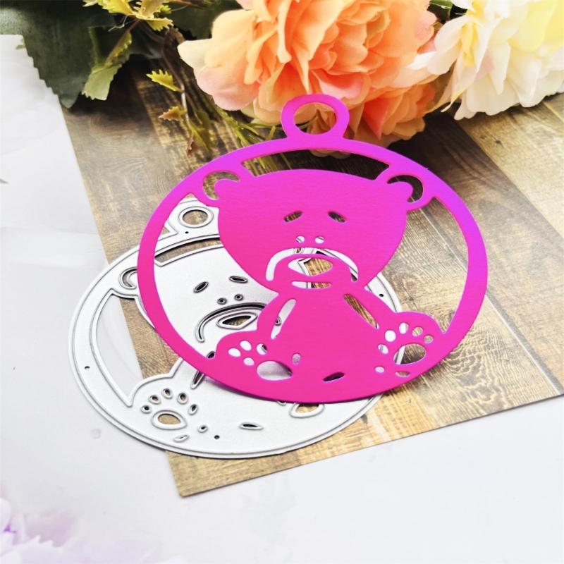 Christmas Pendant Metal Cutting Dies DIY Craft Carbon Steel Embossing Template Stencil Scrapbooking for Card Die Cuts