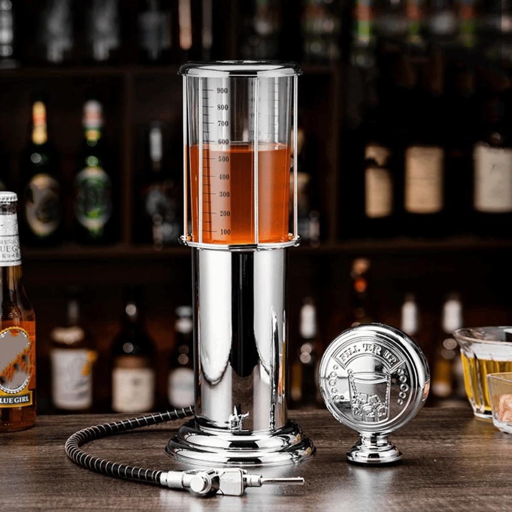 Single Pump Beer Tower Retro Style Beverage Container Creativity Liquor Dispenser  Party Serving